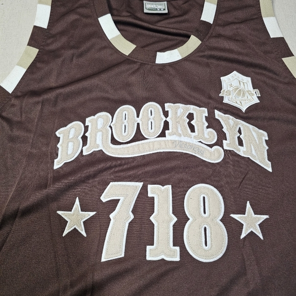 Vintage Victorius Brooklyn 718 Street Champions 1967 Tribute Jersey Men Size 3XL - Picture 4 of 7